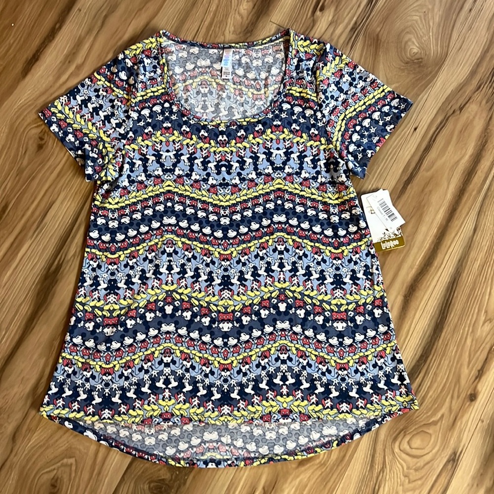 NWT DISNEY LuLaRoe Disney Mickey Mouse Classic T - Size Medium Soft‎ New